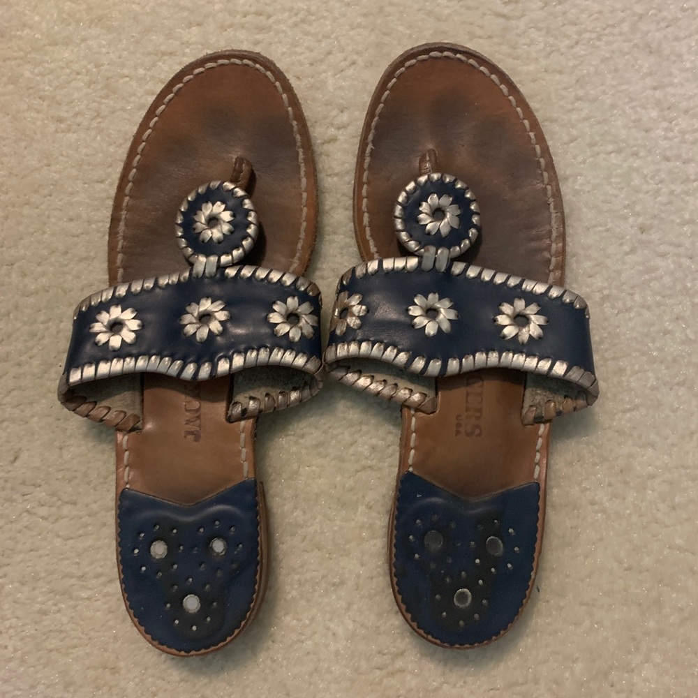 Navy Blue Jack rogers